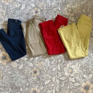 Kut from the Kloth Catherine Boyfriend‎ Kelsey Fab Ankle Flare Connie Ankle Sz 4